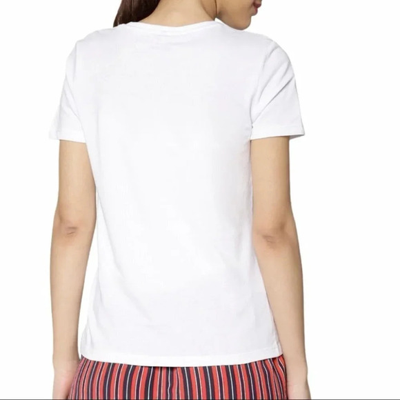 ONLY "You Mocha Me Crazy"  Single Pocket White Tee - Picture 3 of 9